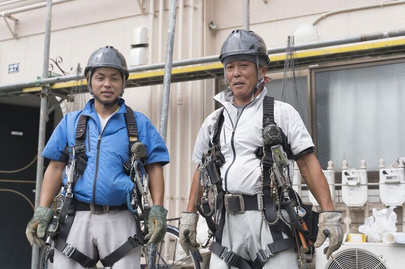 現場で働く作業員